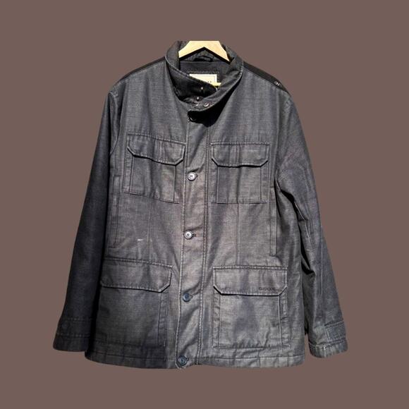 Geox Respira Utility Jacket | Charcoal Tech | Size L | Vintage - Picture 1 of 7